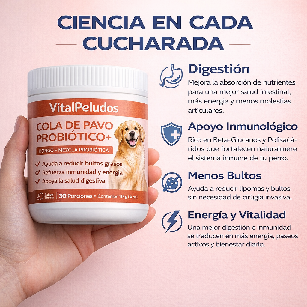 Cola de Pavo Probiótico™